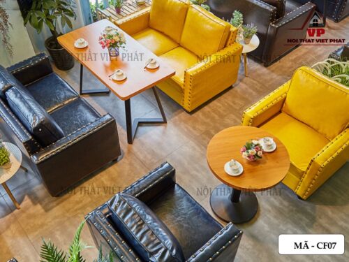 Sofa Cafe Cao Cấp - Mã CF07-1
