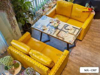 Sofa Cafe Cao Cấp - Mã CF07-3