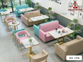 Sofa Cafe Hiện Đại - Mã CF34-4