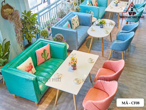 Sofa Cafe Nệm - Mã CF08-1