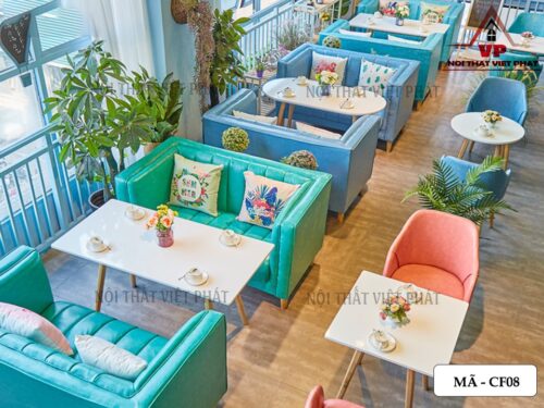 Sofa Cafe Nệm - Mã CF08-2