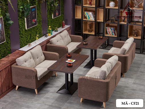 Sofa Cafe Sang Trọng - Mã CF21-3