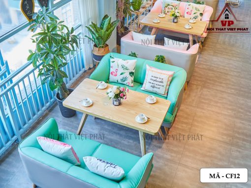 sofa Cafe Văn Phòng - Mã CF12-2