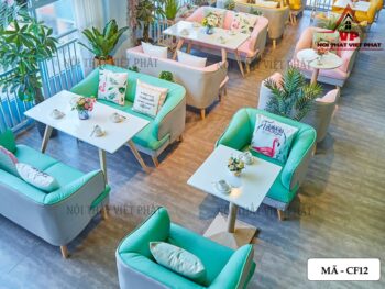sofa Cafe Văn Phòng - Mã CF12-3