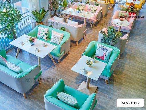 sofa Cafe Văn Phòng - Mã CF12-3