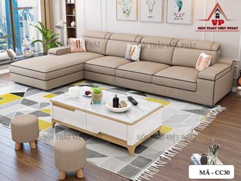 Sofa Chữ L Cao Cấp - Mã CC30-3