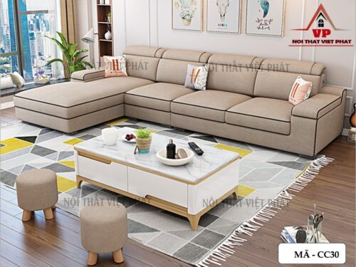 Sofa Chữ L Cao Cấp - Mã CC30-3