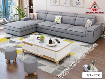 Sofa Chữ L Cao Cấp - Mã CC30