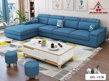 Sofa Chữ L Cao Cấp - Mã CC30-7