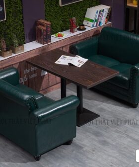 Sofa Da Quán Cafe - Mã CF33