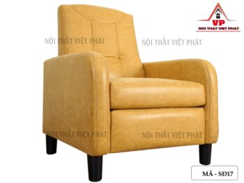 Sofa Đơn Bọc Da - Mã SĐ17-1