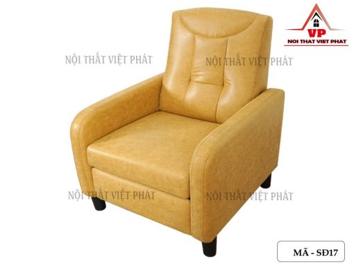Sofa Đơn Bọc Da - Mã SĐ17-2