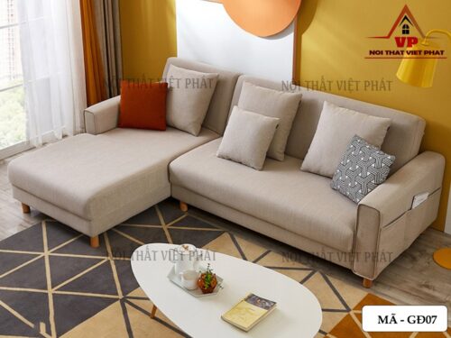 Sofa Gia Đình Chữ L - Mã GĐ07-3
