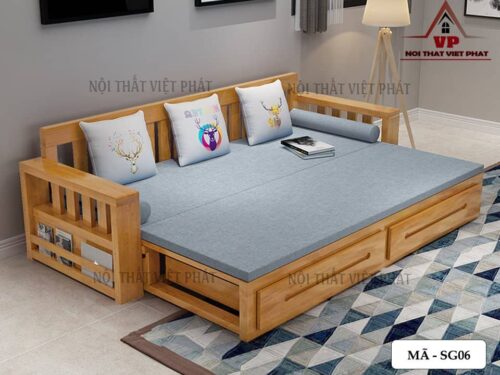Sofa Giường Cao Cấp - Mã SG06
