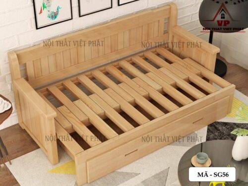 Sofa Giường Có Hộc - Mã SG56-3