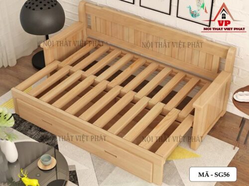 Sofa Giường Có Hộc - Mã SG56-4