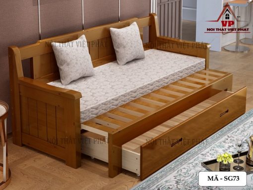 Sofa Giường Có Ngăn Kéo - Mã SG73-2