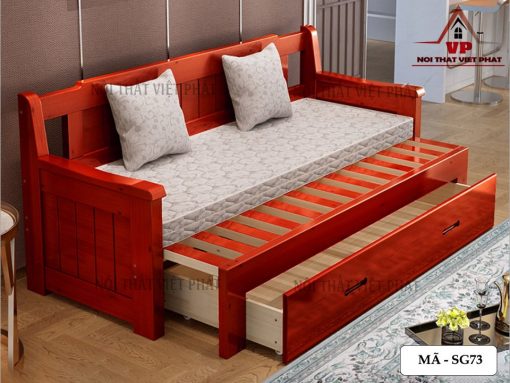 Sofa Giường Có Ngăn Kéo - Mã SG73-4
