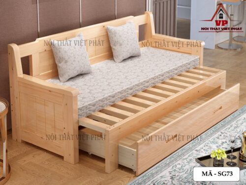 Sofa Giường Có Ngăn Kéo - Mã SG73