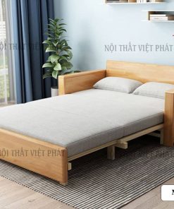 Sofa Giường Kéo Gỗ - Mã SG30-2