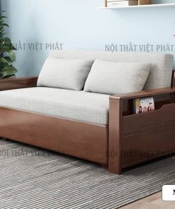 Sofa Giường Kéo Gỗ - Mã SG30