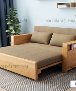 Sofa Giường Kéo Gỗ - Mã SG30-3