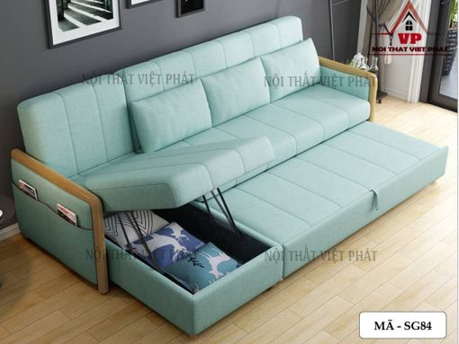 Sofa Giường Phòng Khách Chữ L - Mã SG84-1