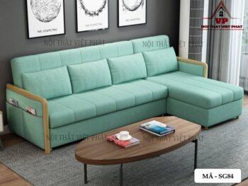 Sofa Giường Phòng Khách Chữ L - Mã SG84