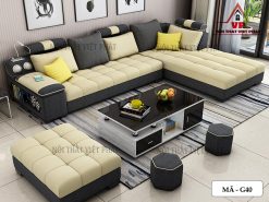 Sofa Góc L Đẹp - Mã G40-1