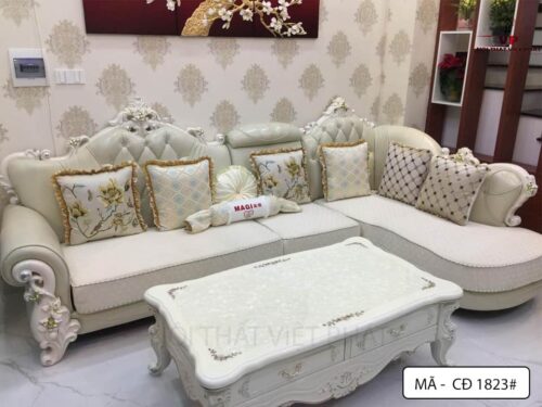 Sofa Góc Tân Cổ Điển - Mã CĐ1823-1