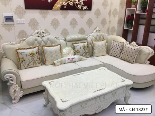 Sofa Góc Tân Cổ Điển - Mã CĐ1823-3