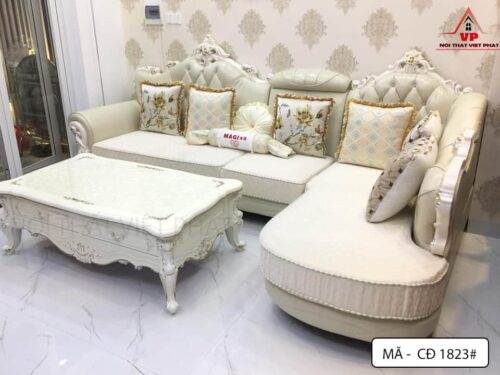 Sofa Góc Tân Cổ Điển - Mã CĐ1823-4