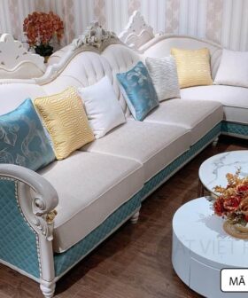 Sofa Phòng Khách Cổ Điển - Mã CĐ1851-2