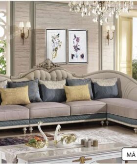 Sofa Phòng Khách Cổ Điển - Mã CĐ1851
