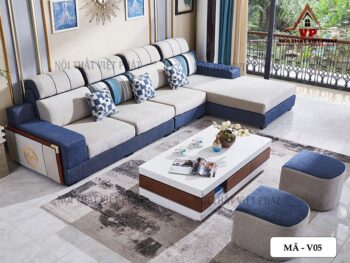 Sofa Vải Bố Cao Cấp - Mã V05-3