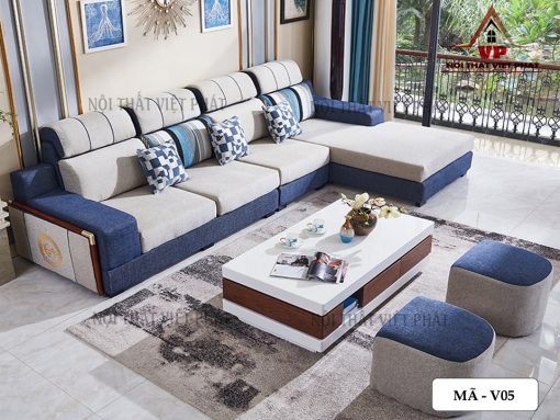Sofa Vải Bố Cao Cấp - Mã V05-3