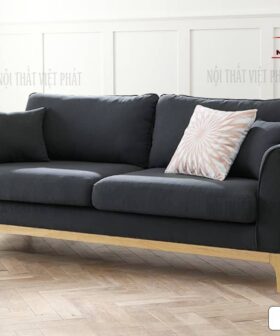 Sofa Văng Chân Gỗ - Mã B02