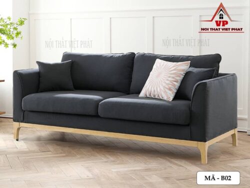 Sofa Văng Chân Gỗ - Mã B02