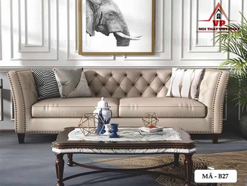 Sofa Văng Da - Mã B27-1