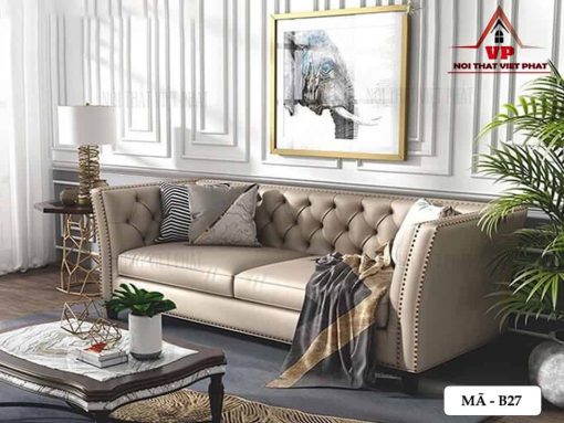Sofa Văng Da - Mã B27-2