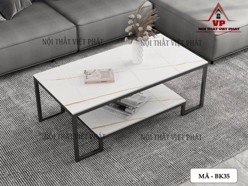 Bàn Sofa Khung Sắt - Mã BK35-2