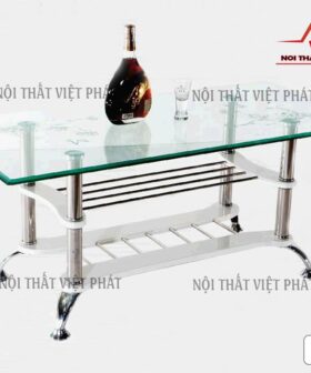 Bàn Sofa Kính Giá Rẻ - Mã BK03