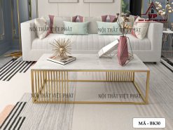 Bàn Sofa Mặt Đá Giá Rẻ - Mã BK30-1