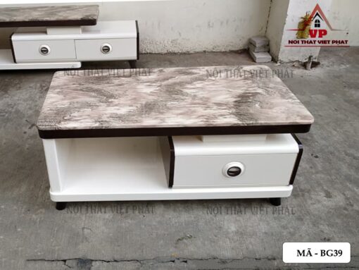 Bàn Sofa Mặt Đá Mới - Mã BG39