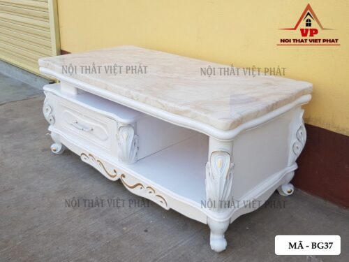 Bàn Sofa Mặt Đá Nhập Khẩu - Mã BG37-2