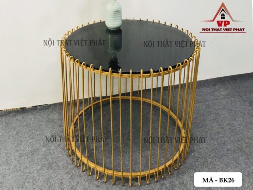 Bàn Trà Bằng Sắt - Mã BK26-1