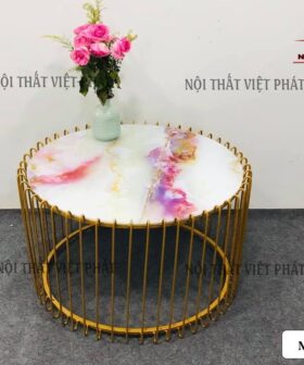 Bàn Trà Bằng Sắt - Mã BK26