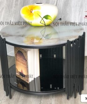 Bàn Trà Chân Sắt Đẹp - Mã BK21-1