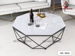 Bàn Trà Kim Cương Mặt Đá - Mã BK23