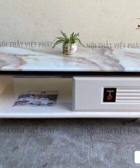 Bàn Trà Mặt Đá Giá Rẻ - Mã BG44